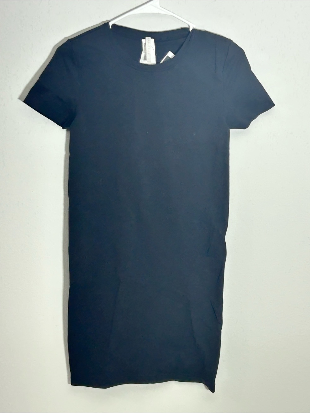 Fabletics NWT Black Short Sleeve Stretch Mini Dress Size M